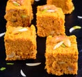 Gajar Halwa Chowki Royalty Free Stock Photo