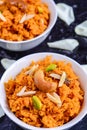 Gajar Halwa Royalty Free Stock Photo