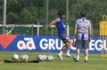 Gaku Shibasaki during the training of Deportivo de La CoruÃÂ±a