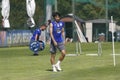 Gaku Shibasaki during the training of Deportivo de La CoruÃÂ±a