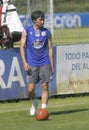 Gaku Shibasaki during the training of Deportivo de La CoruÃÂ±a