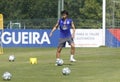 Gaku Shibasaki during the training of Deportivo de La CoruÃÂ±a