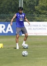 Gaku Shibasaki during the training of Deportivo de La CoruÃÂ±a