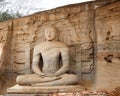 Gal Vihara, Polonnaruwa, Sri Lanka Royalty Free Stock Photo