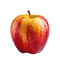 Gala apple fresh red and yellow