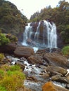 Galaboda waterfall in Sri lanka Royalty Free Stock Photo