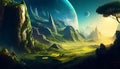 Galactic Eden: A Type 3 Civilization\'s Terraformed Earth, Made with Generative AI
