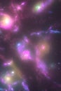 Galactic Gems: Sparkling Nebulas and Planets