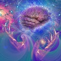 Galactic Mind Royalty Free Stock Photo