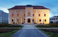 Galanta city, Renaissance castle - Slovakia at night