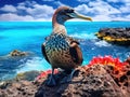 Galapagos birds Royalty Free Stock Photo