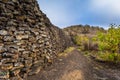 Galapagos Islands - August 25, 2017: Wall of Tears in Isabela Island, Galapagos Islands, Ecuador