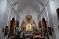 Interior of the Nuestra SeÃÂ±ora del Carmen church in Galaroza, Huelva, Spain