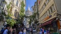 The Galata Tower,Galata Kulesi by the Genoese, is a medieval stone tower in the Galata/KarakÃÂ¶y quarter of Istanbul, Turkey