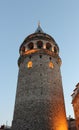 Galata Tower (Galata Kulesi) a medieval stone tower in the Galata/KarakÃÂ¶y quarter of Istanbul, Turkey