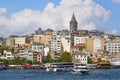 The Galata Tower, Istanbul Royalty Free Stock Photo