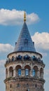 Galata Tower in the old town of Istanbul.