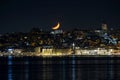 Galataport in the night ,istanbul,Turkey