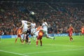 Galatasaray FC - Manchester United FC Royalty Free Stock Photo