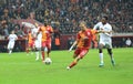 Galatasaray FC - Manchester United FC Royalty Free Stock Photo