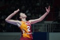 Galatasaray HDI Sigorta vs Vakifbank Turkish Sultans League match Royalty Free Stock Photo