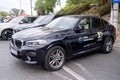 Galati, Romania - September 15, 2021: BMW X4 xDrive 20i first generation, F26 compact luxury suv.