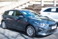 Galati, Romania - September 15, 2019: Gray Kia Ceed facelift front view Royalty Free Stock Photo