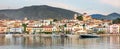 Galaxidi town sea front Royalty Free Stock Photo