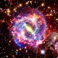 Galaxies. The elements of this image furnished by NASA