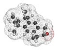 Galaxolide HHCB synthetic musk molecule. Used in production of perfumes, soaps, cosmetics, detergents, etc.