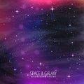 Galaxy background design Royalty Free Stock Photo