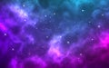 Galaxy background. Realistic milky way. Magic color cosmos. Starry nebula with constellations. Bright space texture with Royalty Free Stock Photo