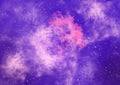 Galaxy background with stars and stardust Royalty Free Stock Photo