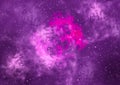 Galaxy background with stars and stardust Royalty Free Stock Photo