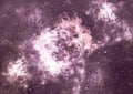 Galaxy background with stars and stardust