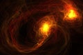 Galaxy Collection. Spiral galaxies background. Whirlpool galaxy, colliding galaxies. Large-scale structure of Multiple Galaxies in Royalty Free Stock Photo