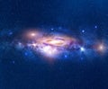 Galaxy in deep space
