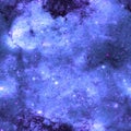 Galaxy fabric seamless pattern. Violet abstract