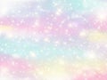 Galaxy fantasy background and pastel color. Royalty Free Stock Photo