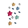 Galaxy  Isometric vector icon which can easily modify or edit Royalty Free Stock Photo