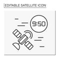 Galaxy line icon