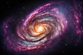 Galaxy. NASA-provided picture elements