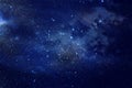 Galaxy and nebula . Starry outer space background texture. Royalty Free Stock Photo