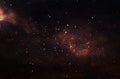 Galaxy and nebula . Starry outer space background texture. Royalty Free Stock Photo