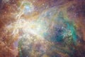 Galaxy in outer space, beauty of universe. Elements of this image furnished by NASA Royalty Free Stock Photo