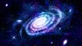 Galaxy in outer space Royalty Free Stock Photo