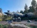 Galaxy`s Edge X-Wing battle ship Star Wars Disneyland Space Ship