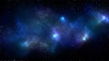 Galaxy space nebula background Royalty Free Stock Photo