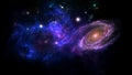 Galaxy a system of millions or billions of stars