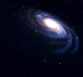 Galaxy with tilt-shift effect.